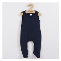 New Baby Classic II baby onesies dark blue, size 50