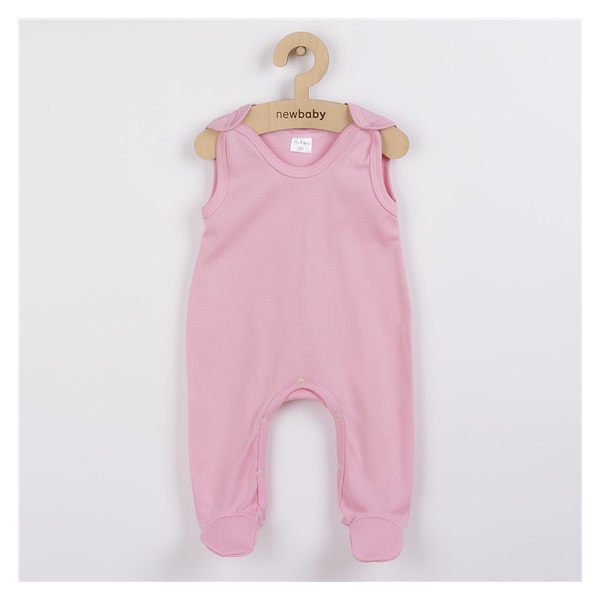 New Baby Classic II baby onesies pink, size 56 (0-3m)