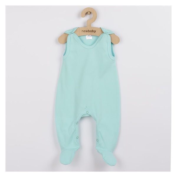 New Baby Classic II baby onesies mint, size 56 (0-3m)