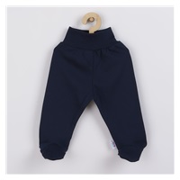 New Baby Classic II baby onesies dark blue, size 56 (0-3m)