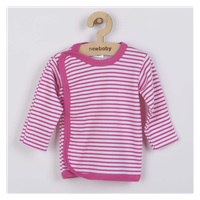 New Baby Classic II Baby Nightgown with Pink Stripes, size 50