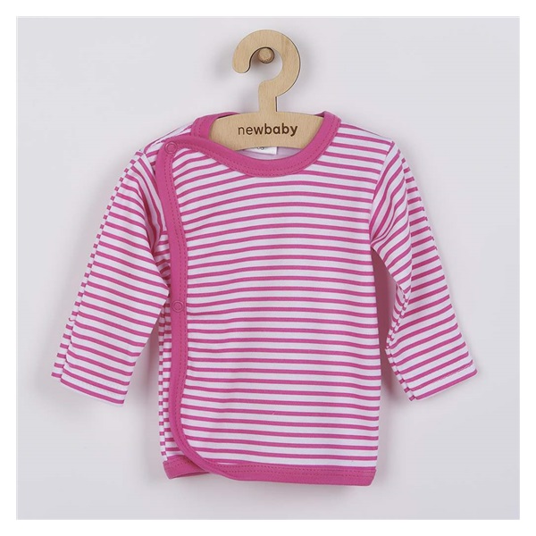 New Baby Classic II Baby Nightgown with Pink Stripes, size 50