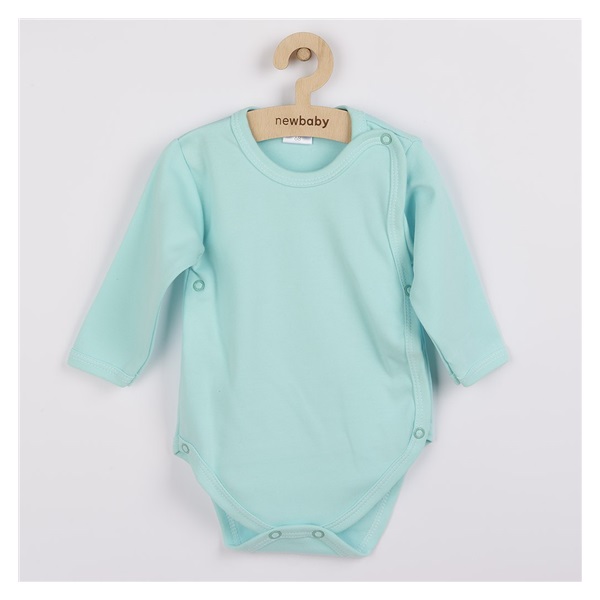 New Baby Classic II full-zip baby body mint, size 56 (0-3m)