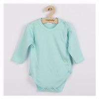 New Baby Classic II full-zip baby body mint, size 62 (3-6m)