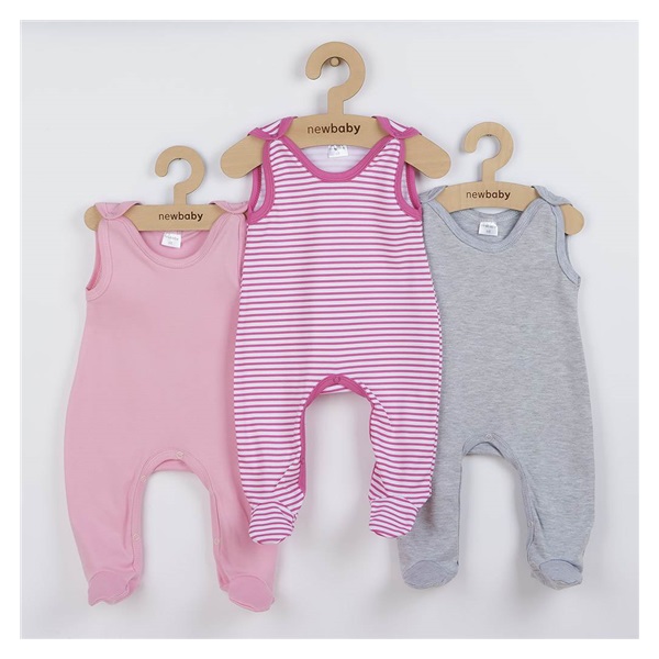 Baby onesies New Baby Classic II Girl 3pcs, size 68 (4-6m)