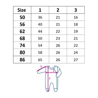 Baby Jumpsuit New Baby Classic II pink, size 62 (3-6m)