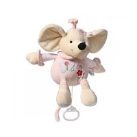 Plush toy with toy machine Baby Ono Mouse pink 31cm