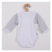 New Baby Panda full sleeve baby bodysuit with long sleeves, size 56 (0-3m)