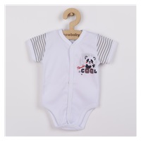 New Baby Panda Full Sleeve Short Sleeve Infant Bodysuit, size 56 (0-3m)