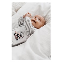 New Baby Panda Baby Nightgown, size 56 (0-3m)
