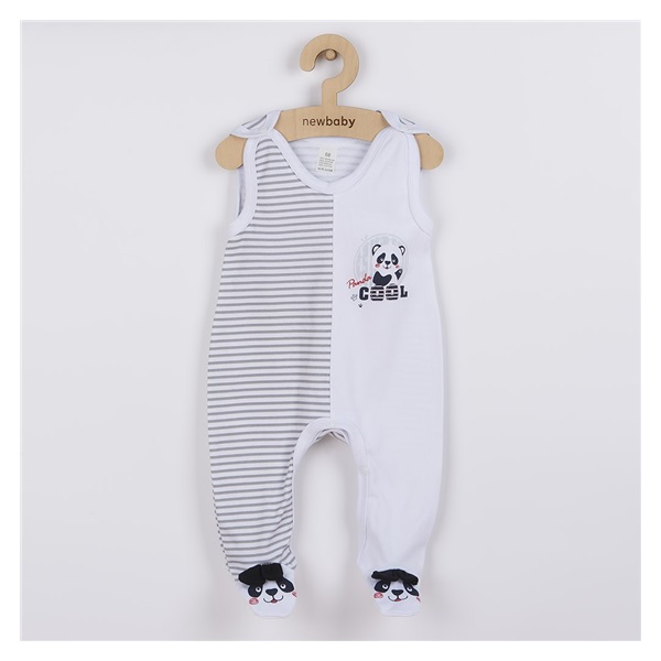 Baby onesies New Baby Panda, size 56 (0-3m)