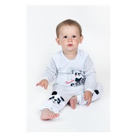 New Baby Panda Infant Jumpsuit, size 56 (0-3m)