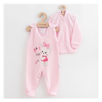 2 piece set New Baby mouse pink, size 68 (4-6m)