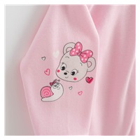 2 piece set New Baby mouse pink, size 68 (4-6m)