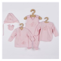 New Baby 5 Piece Set Squirrels in a Box Pink, size 62 (3-6m)