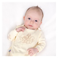 New Baby 5 Piece Set Squirrels in a Box Beige, size 62 (3-6m)