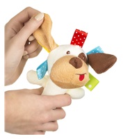 Plush toy with squeaker Akuku elephant