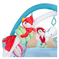 Luxurious PlayTo Fox play blanket with melody