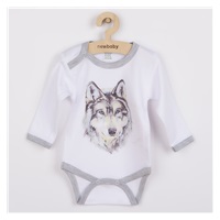 Body with New Baby Wolf print, size 74 (6-9m)