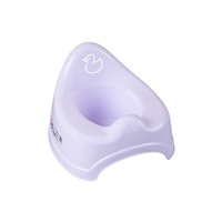 Playing baby potty duck purple
