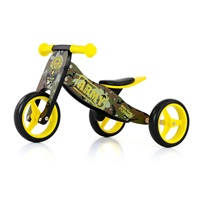 Kids multifunctional 2in1 Milly Mally JAKE Army bike
