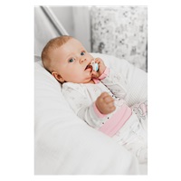 Baby body New Baby Bears pink, size 74 (6-9m)