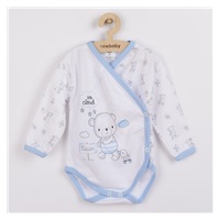 Baby bodysuit with side fastening New Baby Bears blue, size 68 (4-6m)