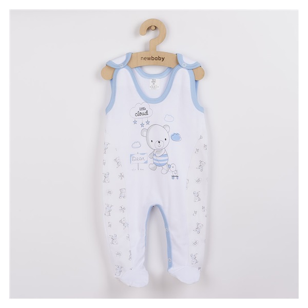Baby onesies New Baby Bears blue, size 50
