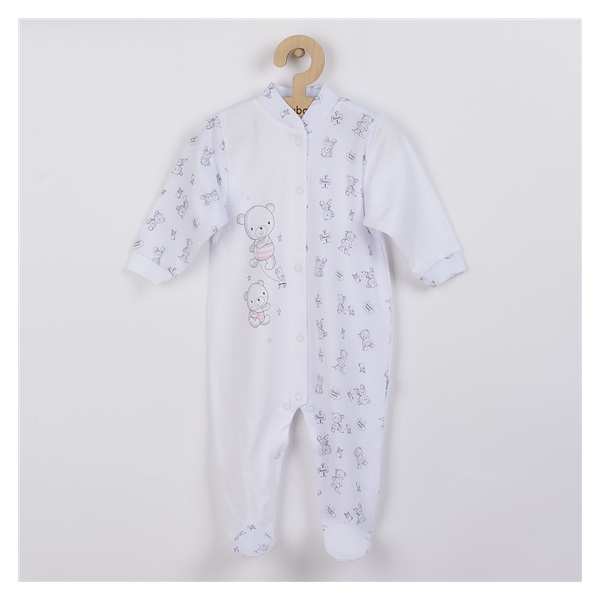 Baby Jumpsuit New Baby Bears pink, size 74 (6-9m)