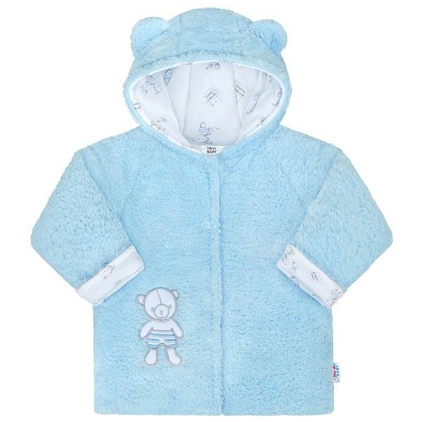 Winter coat New Baby Nice Bear blue, size 62 (3-6m)
