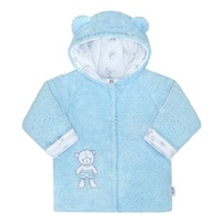 Winter coat New Baby Nice Bear blue, size 80 (9-12m)