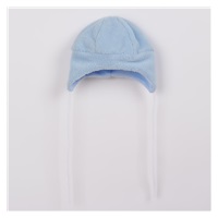 Winter hat New Baby Nice Bear blue, size 62 (3-6m)