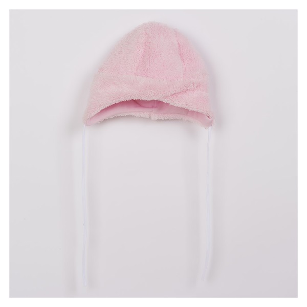 Winter hat New Baby Nice Bear pink, size 68 (4-6m)