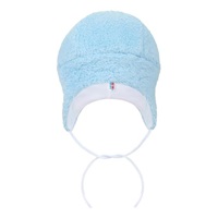 Winter hat New Baby Nice Bear blue, size 80 (9-12m)