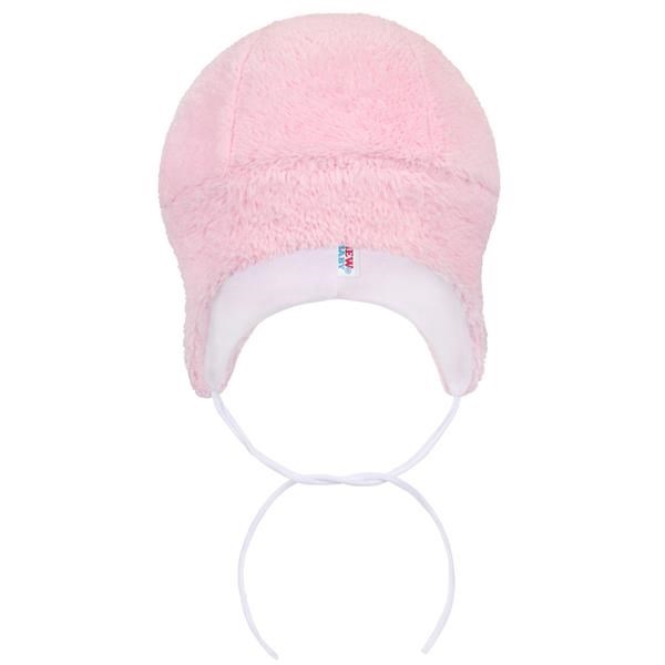 Winter hat New Baby Nice Bear pink, size 86 (12-18m)