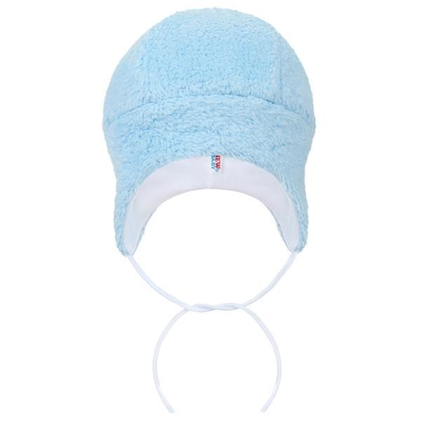 Winter hat New Baby Nice Bear blue, size 56 (0-3m)
