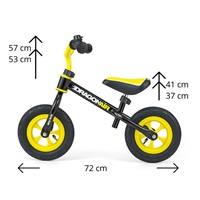 Milly Mally Dragon Air black children‘s bike