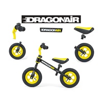 Milly Mally Dragon Air black children‘s bike