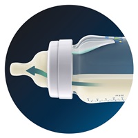 Kojenecká láhev Avent Anti-colic s ventilem AirFree 125 ml 2ks