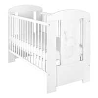 New Baby Rabbit crib standard white