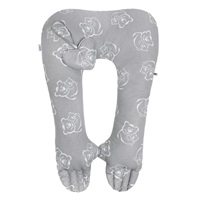 Multifunctional stabilizing pillow New Baby Mevidci grey