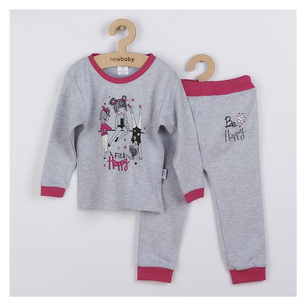 Baby sweatpants and T-shirt Fit and Happy New Baby, size 92 (18-24m)