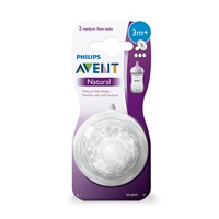 Replacement pacifier Avent Natural 3+ - 2 pcs