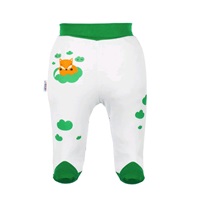 New Baby Baby Fox Green Cotton Baby Bibs, size 86 (12-18m)
