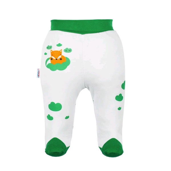 New Baby Baby Fox Green Cotton Baby Bibs, size 86 (12-18m)
