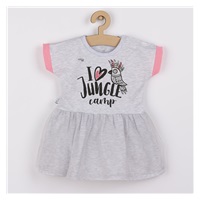 Baby summer dresses Koala Ara grey, size 68 (4-6m)