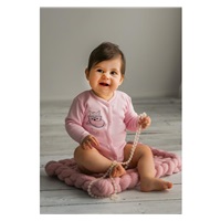 4-piece baby set Koala Fox Love white, size 68 (4-6m)