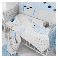 5-piece bedding Belisima Lovely Puppy 100/135 blue