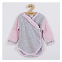 2-Piece Infant Set New Baby Dot II Grey-Pink, size 56 (0-3m)