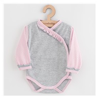 2-Piece Infant Set New Baby Dot II Grey-Pink, size 68 (4-6m)